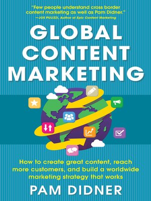 cover image of Global Content Marketing